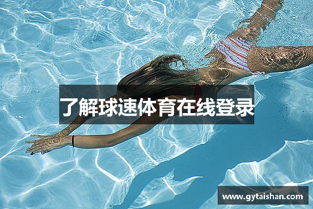 了解球速体育在线登录